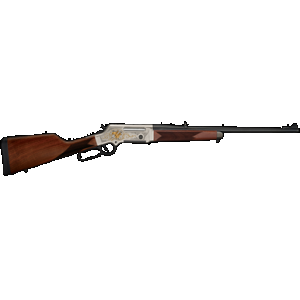 Henry H014WL243 Long Ranger 243 Win 20" 4 Rounds Nickel-Plated Receiver Engraved