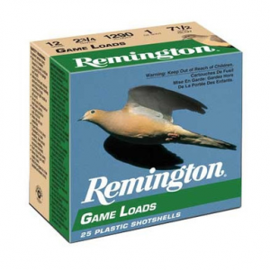 REMINGTON Lead Game Load 16 Ga 2 3/4" 2 1/2 Dr 1 Oz #7.5 1200 Fps - 25/ct