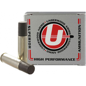 UNDERWOOD Ammo Lead Wide Flat Nose Handgun Ammunition 500 S&w 700gr Fn 2239 Fps 20/ct