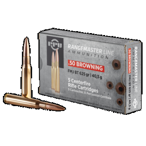 PRVI Partisan Pprm50 50 Bmg Full Metal Jacket 625 Grain 5 Rounds