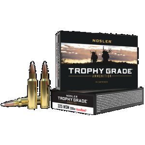 NOSLER Trophy Grade Rifle Ammunition 325 Wsm 200 Gr. Ab Sp 20 Rd.