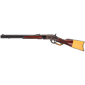 Taylors & Company 550239COM 1873 Comanchero 357 Mag Caliber with 10+1 Capacity, 18" Blued Barrel, Color Case Hardened Metal Finish & Walnut Straight Stock (Full Size)