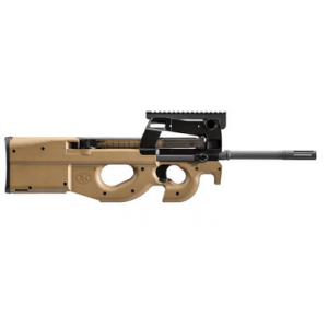FN 3848950501 PS90 5.7x28mm 50+1 16.04" Black Steel Barrel, Flat Dark Earth Picatinny Rail Aluminum Alloy Receiver, Bullpup w/Thumbhole Flat Dark Earth Synthetic Stock, Ambidextrous