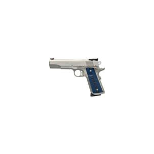 Colt Gold Cup Trophy Handgun 9mm Luger 9rd Magazine 5" Barrel Stainless Finish G10 Grips Fiber Sights - Colt