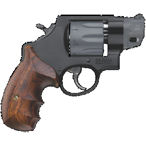 Smith & Wesson Model 327 PC 357 Mag 2in 8rd Scandium N-Frame Wood Grip