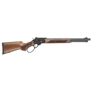 Smith & Wesson 13810 1854 357 Mag 10+1 19.25" Black Armornite Threaded Barrel, Black Armornite Picatinny Rail Stainless Steel Receiver, Fixed w/Textured Grip Panels Walnut Stock