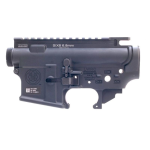 LWRC Six8 Receiver Set 6.8mm Remington SPC AR15 Receiver Matte Finish
