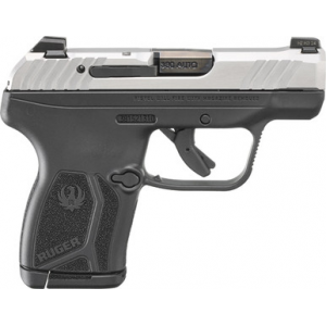Ruger 13753 LCP Max Compact Frame 380 ACP 10+1 2.80" Black Steel Barrel, Serrated Stainless Steel Slide, Black Polymer Frame, Black Polymer Grip