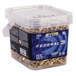 Federal Small Game Target BYOB Rimfire Ammo 22 LR 36 gr. Copper-Plated Hollow Point 1375 rd.
