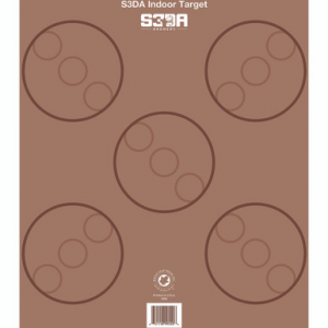 Maple Leaf S3DA 3D Target Face Brown ASA 25 pk.
