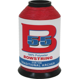 BCY B55 Bowstring Material Red 1/4 lb.