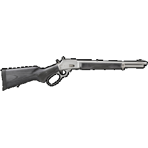 Marlin 1894 Trapper Full Size 44 Special/44 Rem Mag 8+1/9+1 16.10" Satin Threaded Barrel, Satin Stainless Steel Receiver, Fixed Black Laminate Stock