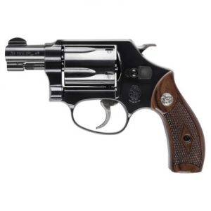 SMITH & Wesson 14076 Model 36 J-frame 38 S&w Spl+p 5rd 1.88" Blued Carbon Steel Barrel, Cylinder & Frame W/rear Sight Integral Slot, Checkered Wood Grip