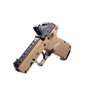 Keltec P17 Optics Ready Pistol 22 lr. 3.8 in. Tan 17 rd. With Holster