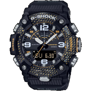 G-shock/vlc Distribution GGB100Y1 G-Shock Tactical MudMaster Keep Time Black/Yellow Size 145-215mm Features Digital Compass