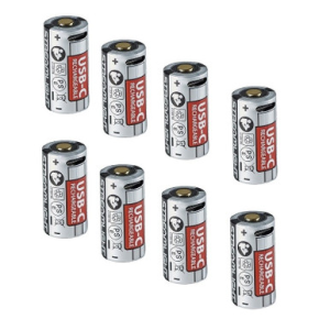 Streamlight SL-B9 USB-C Rechargeable Li-Ion Battery Pack (8-Pack)