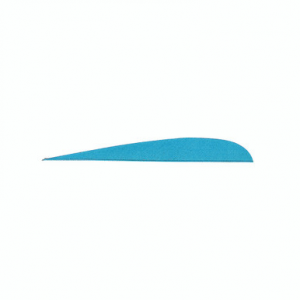 Gateway Parabolic Feathers Sky Blue 4 in. RW 100 pk.