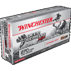 Winchester Deer Season XP 270 WSM Extreme Point 130 Grain 20 Rounds