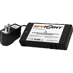 SpyPoint Lithium Battery Pack & Charger Link S/Link Dark/Link Evo/Force Dark/Solar Dark