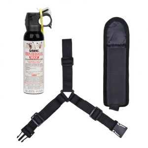Sabre Frontiersman Max Bear and Lion Spray Combo Chest Holster 7.9 oz.