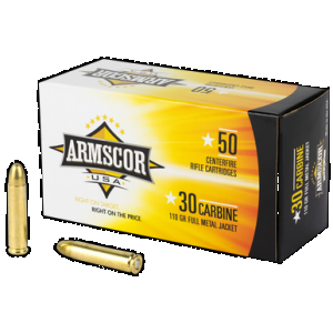 Armscor Range Rifle Ammo 30M1 110 gr. FMJ 50 rd.
