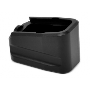 Warne Magazine Extension Black +2 Fits Glock 42