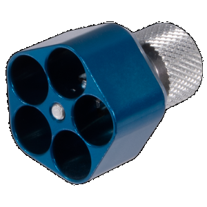 Pachmayr 02650 Competition Speedloader made of Aluminum with Blue Finish for S&W J Frame