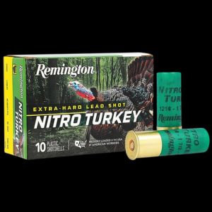 REMINGTON Nitro Turkey Extended Range Magnum Loads 12 Ga. 3.5 In. 4 Shot 10 Rd.