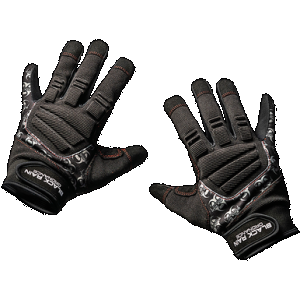 Black Rain Ordnance TACTGLOVEBLK/GRY2XL Tactical Gloves Black/Gray 2XL Velcro