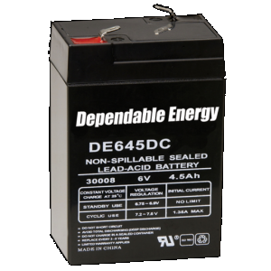 American Hunter DE30052 HR Rechargeable Battery 6 Volt 4.5 AMP