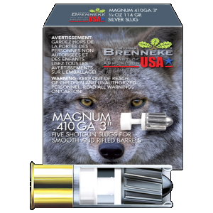 Brenneke Magnum Slugs 410 3 in. 1/4 oz. 5 rd.
