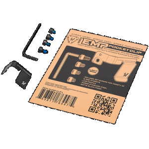Strike Industries EMP Magazine Pocket Clip (EMPCLIPL) Stainless Left Hand