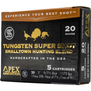 Apex Turkey TSS Smalltown Hunting Blend 20 ga. 3 in. 7.5/9 shot 5 rd