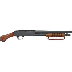 Mossberg 590 Nightstick 20GA, 14.375in. Barrel, 5rd, Wood Bird head Grip & Forend - Black (50675)