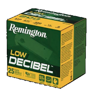 REMINGTON Ammunition R20740 Low Decibel 410gauge 2.50" 9shot 25 Rounds