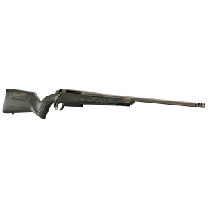 Christensen Arms 8011501000 Evoke Full Size 300 PRC 4+1 22" Burnt Bronze Cerakote #4 Contour Threaded Barrel, Gray w/Bronze Logo Hybrid Hunter w/Picatinny Rail Synthetic Stock