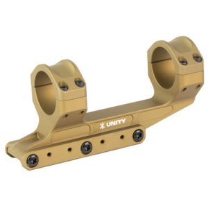 Unity Tactical REKE Scope Mount 30mm FDE Modular Night Vision Compatible