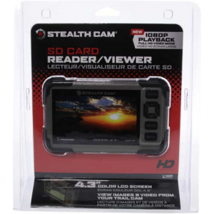 Stealth Cam SD HD Card Viewer 4.3 in. LCD Screen