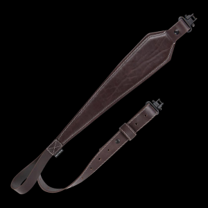 Allen Heritage Cases 8511 Plain Dark Leather Rifle Sling w/Heavy Duty Swivels, Dark Mahogany Leather, Adjustable Length 28" to 35", 3" Wide - $31.05 at Shooting Surplus