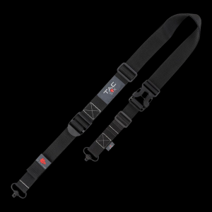 Allen Tac Six 8495 Citadel Double Point Rifle Sling w/Quick Detach Swivels, Pull Tab Forend Rapid Adjustment System, Black Heavy-Duty Reinforced Webbing - $26.15 at Shooting Surplus