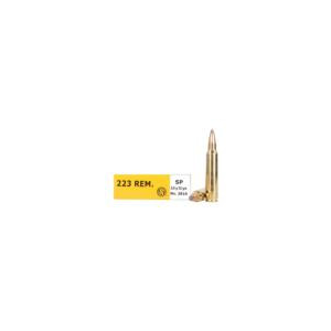 SELLIER & Bellot Sb223b Rifle 223rem 55gr Soft Point 20 Rounds