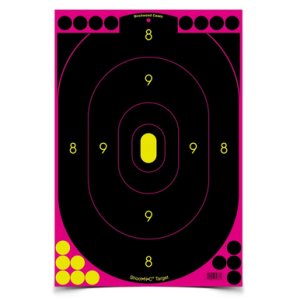 Shoot-N-C 12 x 18 Inch Pink Silhouette Target - BC-34635