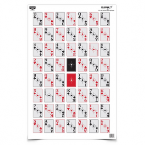 Eze-Scorer 23 x 35 52-Card Shoot-Up Target - BC-37026