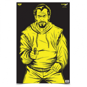Eze-Scorer 23 x 35 Bad Guy Yellow / Black - BC-37035
