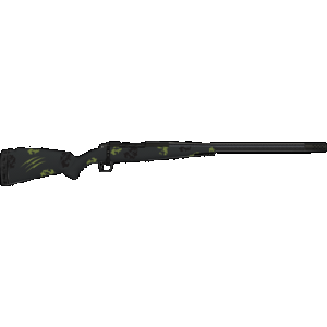 Fierce Firearms ROG300WIN22BF Carbon Rogue Full Size 300 Win 3+1 22" Carbon Fiber Hand Lapped/Match Grade Threaded Barrel, Black Cerakote Steel Receiver, Forest Camo Fierce Rogue Carbon Fiber Stock