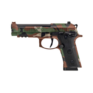 Beretta 92Xi SAO 9mm Luger 4.7in 10 Rounds Camo Cerakote