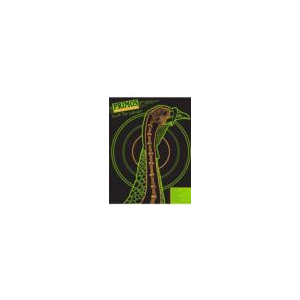 Primos 6042 VisiShot Turkey Hanging Paper Shotgun Multi-Color Impact Enhancement 10 Pack