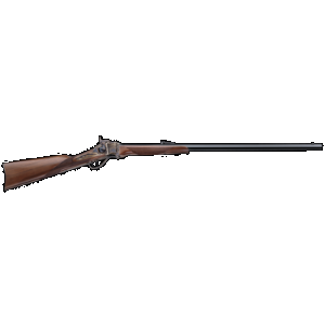 Davide Pedersoli 010S780457 1874 Sporting 45-70 Gov 1rd 32" Octagon Blued Barrel, Color Case Hardened Steel Receiver, Walnut Stock