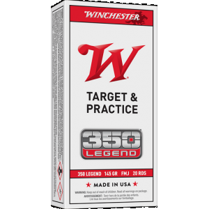 WINCHESTER Usa Rifle Ammo 350 Legend 145 Gr. Fmj 20 Rd.