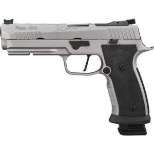 Sig Sauer P320 XFIVE SXG 9mm Luger 5in 10rd Silver Optic Ready Serrated